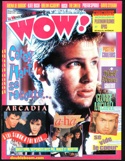 WOW Fevrier 1986 - Corey Hart